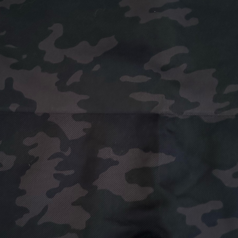 SPANX High-Rise Full Length Dark Black Camo Leggings - Picture 9 of 10